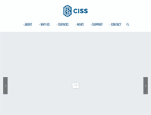 Tablet Screenshot of cissindia.co.in